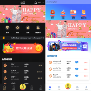 九套UI可切换海外抢单刷单系统/订单自动匹配系统/分组杀/连单控